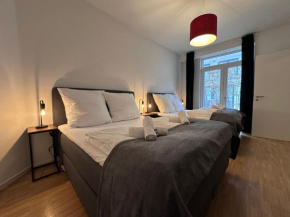 6 Personen Apt mit Parkplatz zentral nähe Messe und FFM